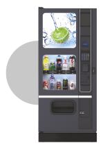 Brand new beverages vending machine